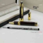 Replica Montblanc John F. Kennedy JFK Black&Gold Rollerball Pen (1)_th.jpg